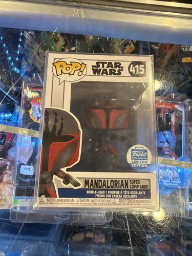 Funko Pop! Vinyl: Star Wars - Mandalorian Super Commando - Funko Web (FW)...