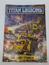 Epic Titan Legions Codex Titanicus Warhammer 40K GW 1994 softback book OOP rare