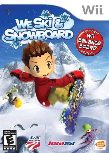 We Ski & Snowboard - Nintendo  Wii Game