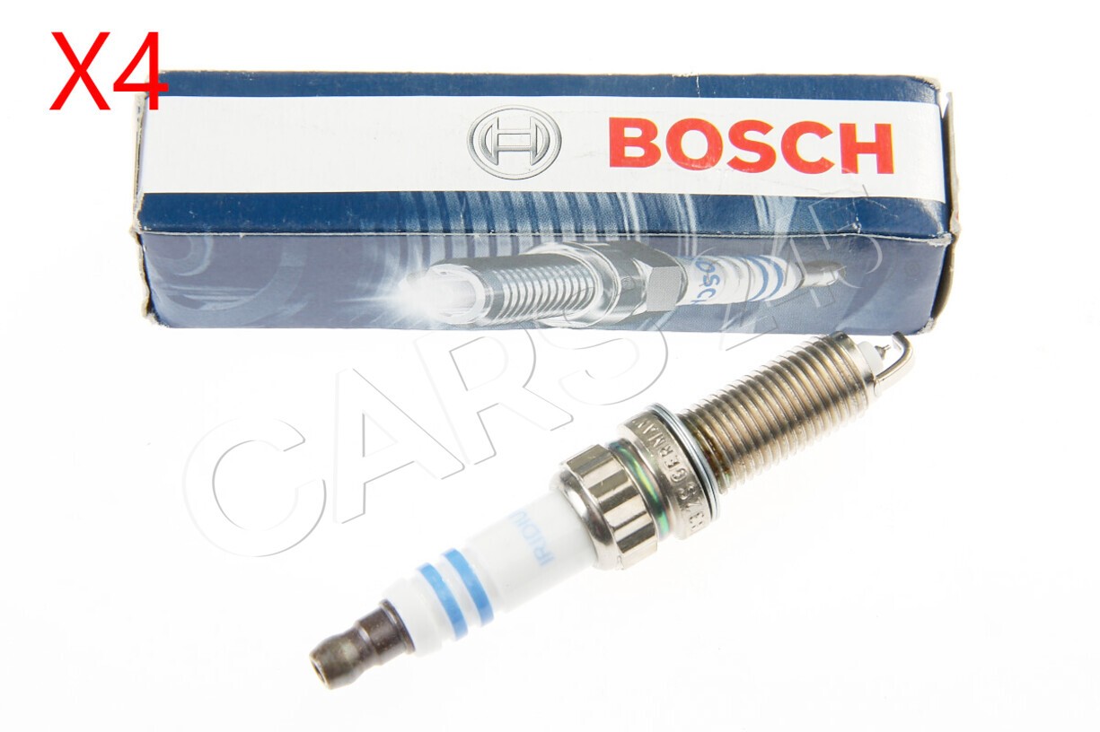 Bosch Set of 4 Spark Plugs For Mini Cooper PEUGEOT CITROEN ZR7SI332S 0242135518