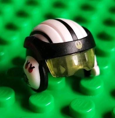 Lego 28414c01pb01 U-Flügel Pilot Helm Ausrüstung Minifigur Zubehör Rebell Abzeichen