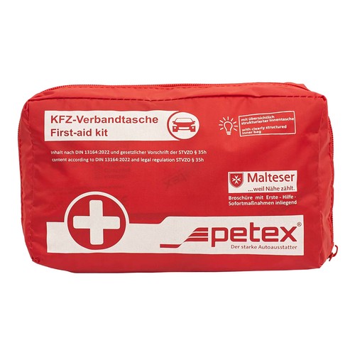 Verbandtasche Erste Hilfe Kiste Notfallset Verbandkasten Auto Kfz DIN 13164:2022 - Bild 2 von 7