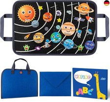 WATINC Busy Board Raumfahrt Filzbrett Tragbares Spielzeug 28 St&uuml;ck