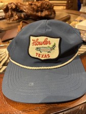 Howler Bros Texas Rope Hat Blue Snapback Patc...