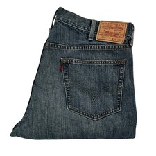 Levi Strauss Co 559 Relaxed Straight Jeans Mens W38 L30 Blue Denim Cotton M117