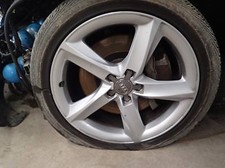 09 10 Audi A8 Oem Wheel 19x8-12 5 Spoke Machined Painted W Center Cap 09 10 Audi A8 Oem Wheel 19x8-12 5 Spoke Machined Painted W Center Cap