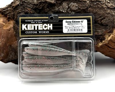 Keitech 4'' Easy Shiner MOP Roach (AM-Edition) 10cm Gummiköder Gummifisch Köder