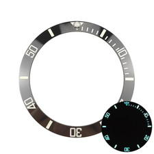 High Quality 38mm BGW9 Lume SUB Style Ceramic Bezel Insert Fit For SKX007/SKX009
