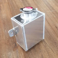 ✅1.2L Universal Aluminum Expansion Coolant Overflow Reservoir Tank Bottle Natura