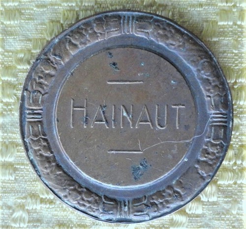 BBÉLGICA PREMIO MEDALLA TORO HAINAUT Ø 46,0 mm 38,0 gr por Barón Raymond de Meeste - Imagen 6 de 7