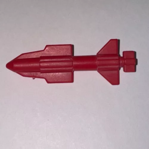VTG GI Joe Cobra 1987 Sea Ray Red Missile Rocket part replacement NO REPRO