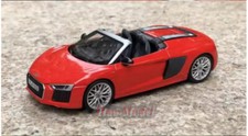1:43 Audi R8 Spyder V10 convertible Alloy Car Model Diecast Simulation Gifts Red