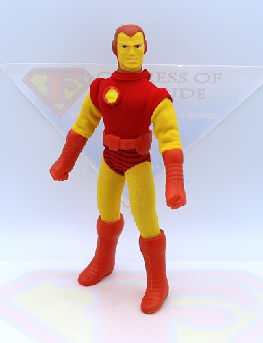 Mego Iron Man Vintage 99% Original WGSH 8" 1974 Action Figure ~Complete ~MINTY