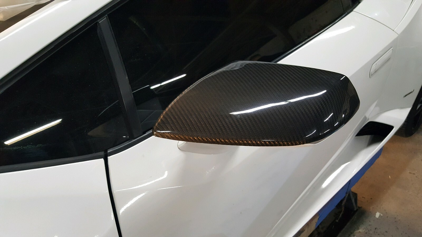 Lamborghini Huracan Carbon Fiber mirror covers 2014-19 LP610-4 