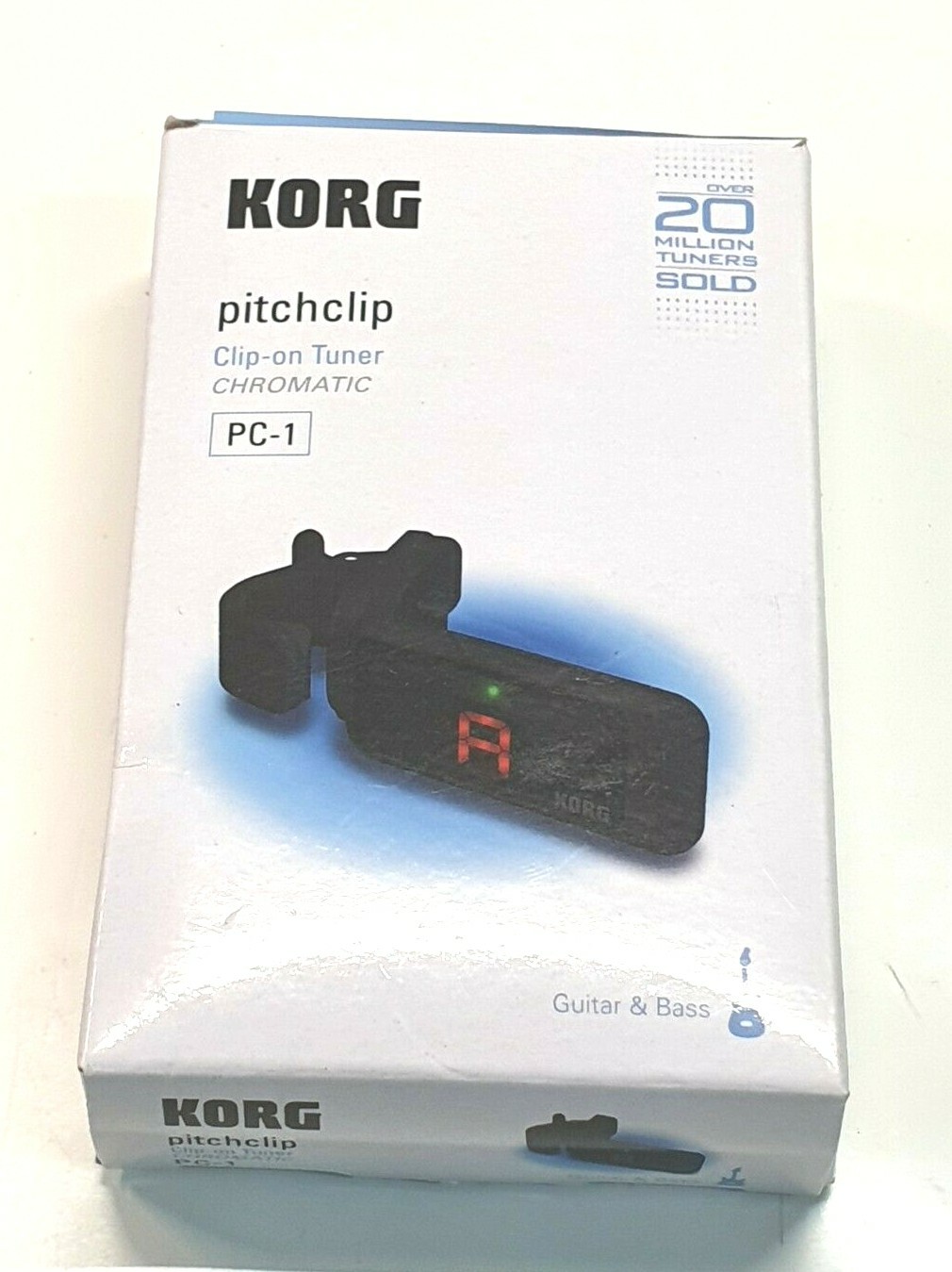 KORG PITCHCLIP-Sintonizador cromático de guitarra, PC-1 PC1 PC2, Ultra  portátil, de bajo perfil, se pliega fácilmente - AliExpress Deportes y  entretenimiento