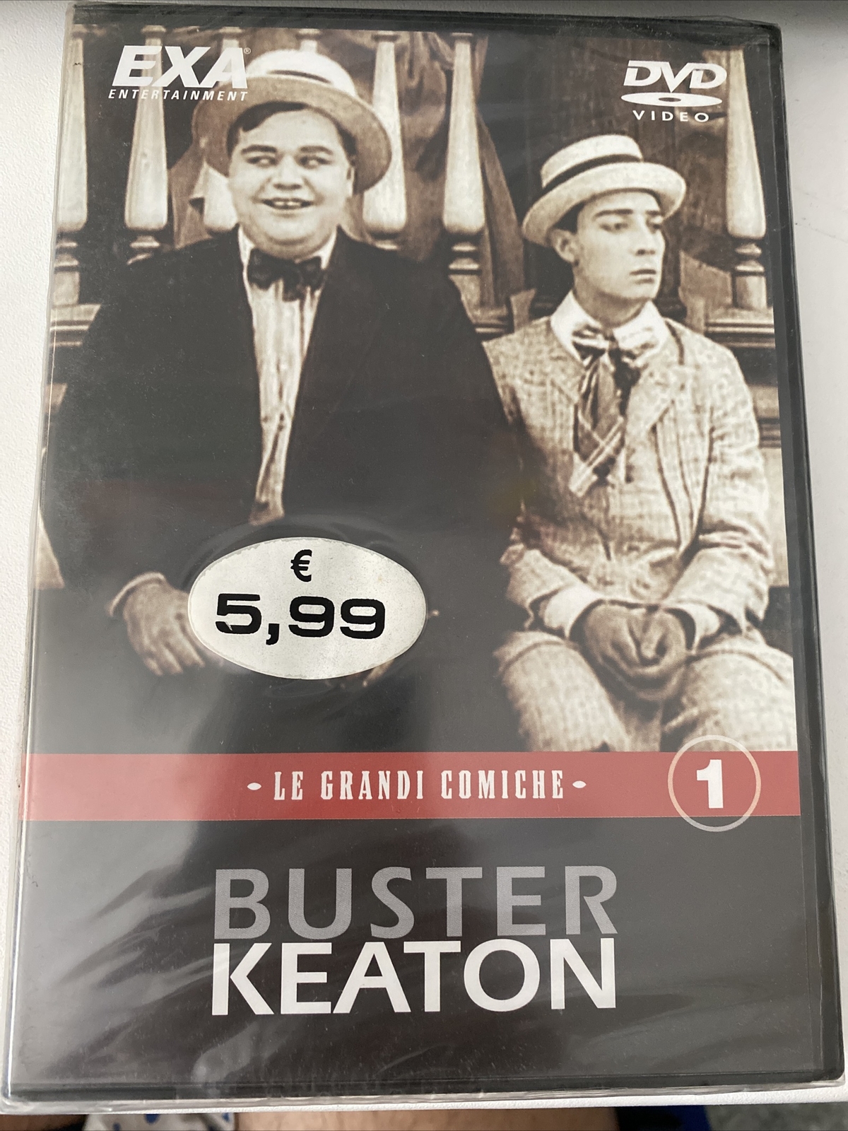 LE GRANDI COMICHE Buster Keaton Volume 1 DVD NEW Sigillato