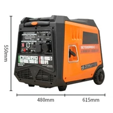 Gasoline Generator 220V Inverter High Power Electric Start Outdoor Building