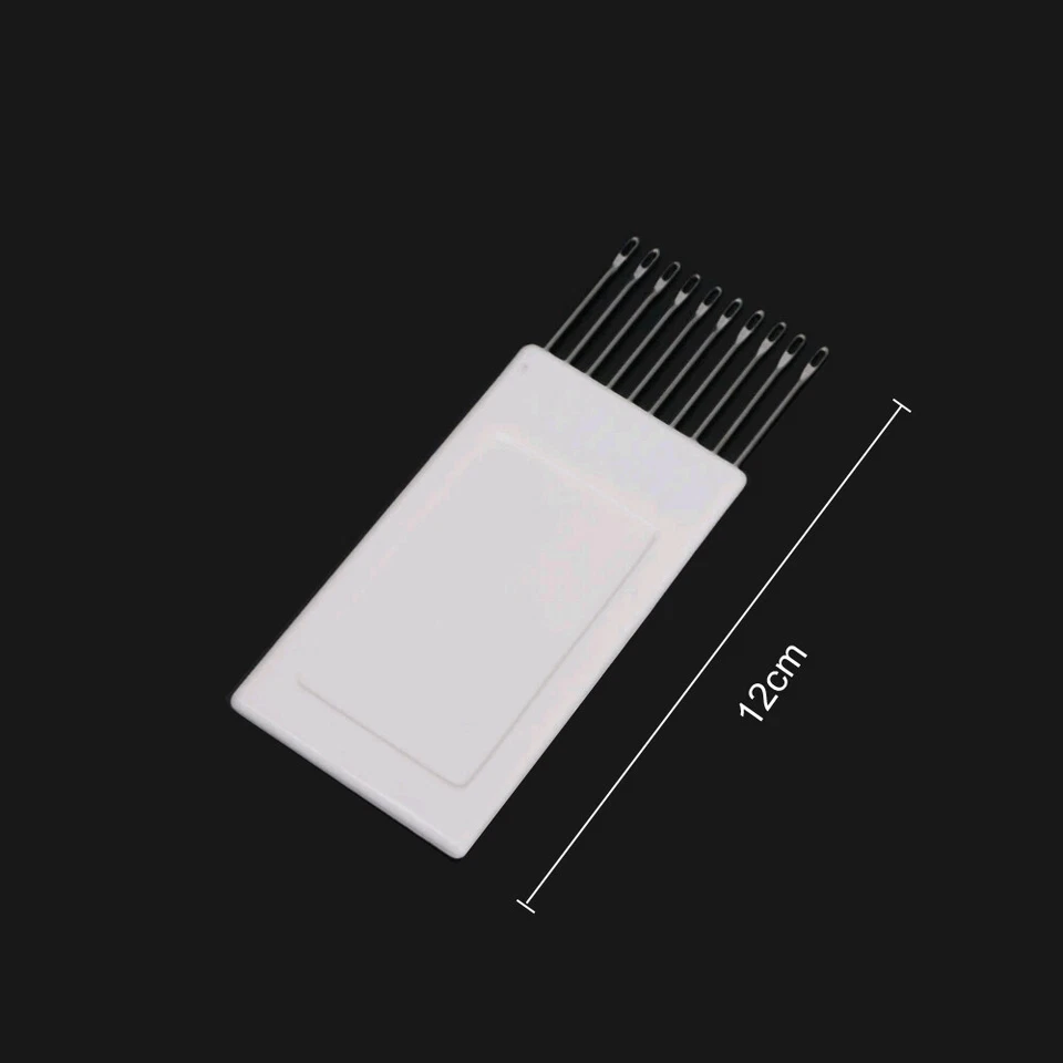 4 piezas peine de transferencia aguja de tejer 5/6/7/10 para máquina de tejer Brother Foto 3 de 4