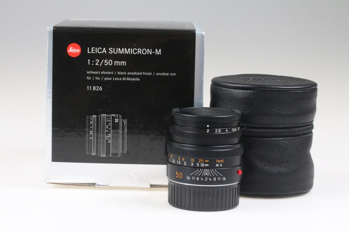 Summicron M50mm f2.0 Black 6bit 11826