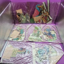 Big Lot - Bible Card Stock Paper Cut Out Stand Ups Story Tell Teaching