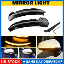 Dynamic Sweeping Wing Mirror Indicator Turn Signal Light For Audi A3 8V 13-18