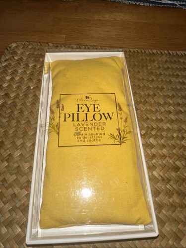 Lavender Scent weighted eye pillow, yoga, stress relief! New, Washable - 第 1/4 張圖片