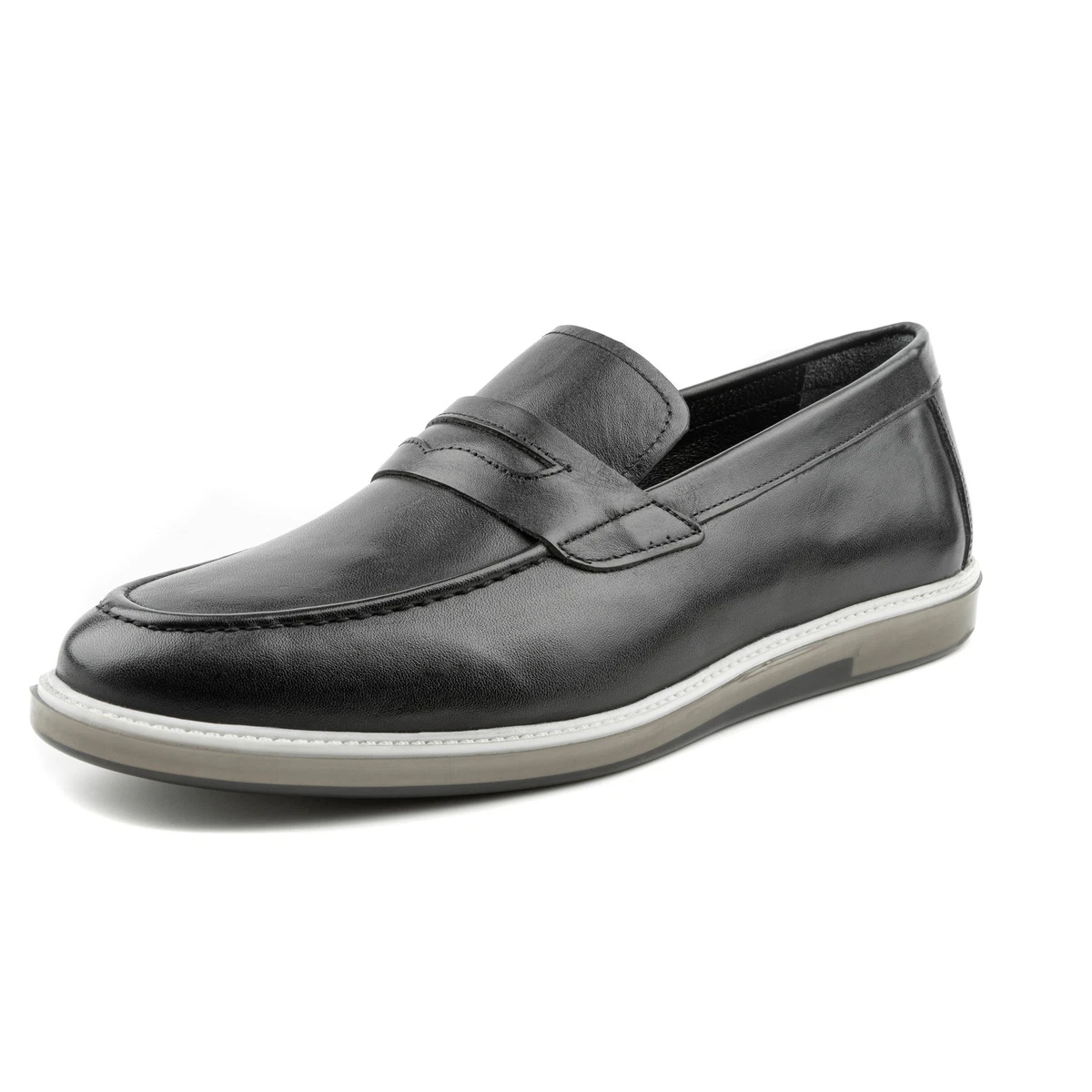 Mazaca Men s Slip On Penny Style Loafers Classic Fashion Sneakers