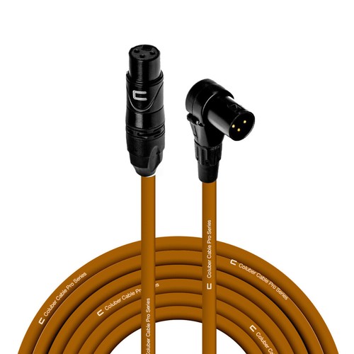 3 Pin XLR Female to Right Angle Male Balanced Microphone Premium Audio Cable - Picture 13 of 18