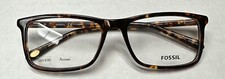 NEW FOSSIL FOS 7090/G 0086 Dark Havana Plastic Rectangle Eyeglass Frames 55-17