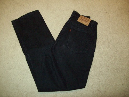 VTG Levis 921 15921 Orange Tab Women's Sz 10 L Black Tapered Leg Jeans 27 x  33 | eBay