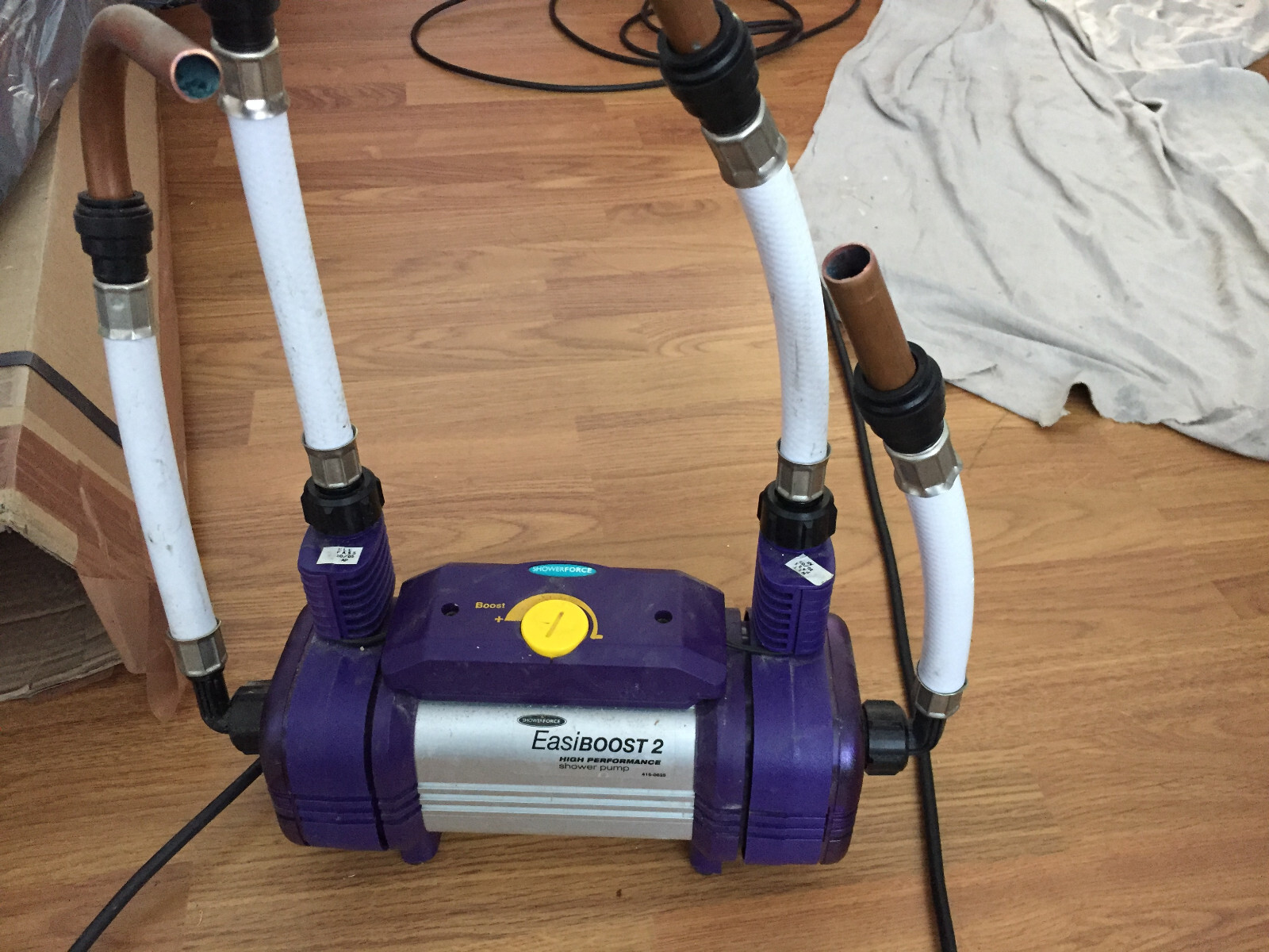 Easy Boost Duraspeed 2 Twin Shower Pump Water Pump Boost Bath Pressure