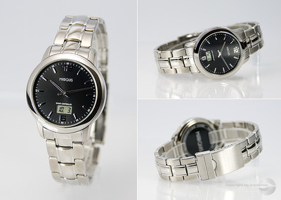 Elegant Men's Radio Watch (German Radio Movement) Stainless Steel Wristwatch 964.4817.78