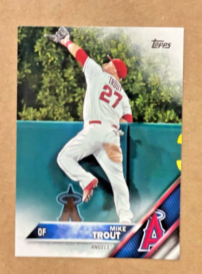 MIKE TROUT - 2016 Topps Series One #1   FS  QTY