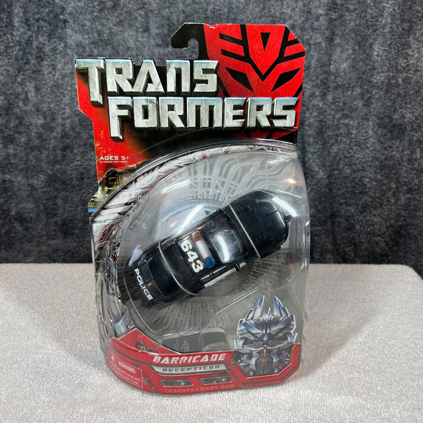 Transformers Movie Premium Series Decepticon Barricade Sealed NIB Hasbro