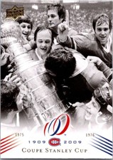HOCKEY CARD MONTREAL CANADIENS  CELEBRATION STANLEY CUP DRYDEN COURNOYER ++