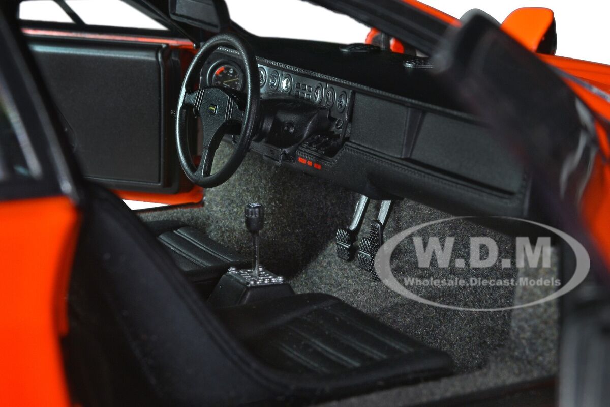 Kyosho Lamborghini Urraco Rally 1:18 Diecast Car - Orange Kyosho Lamborghini Urraco Rally 1:18 Diecast Car - Orange