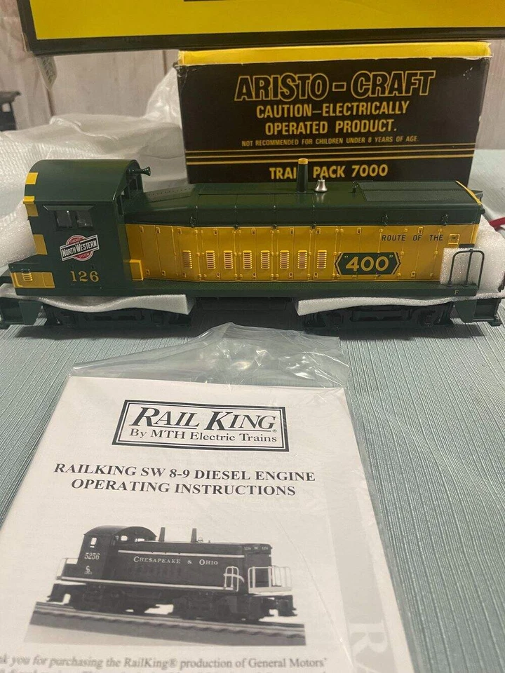 MTH RAILKING O GAUGE SW-8 SWITCHER 30-2165-1 PROTO SOUND NEW IN BOX !!! - Image 3 of 4