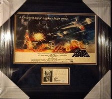 John Williams - Star wars - signed coa jsa