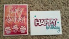 2 Handmade Stampin' Up! Cards Birthday Cupcakes — photo 1