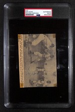 Don Hoak Signed Newspaper Clipping PSA Auto Authentic