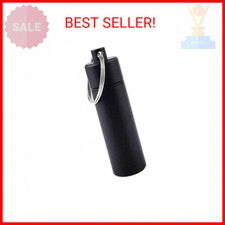 Small Pill Box Waterproof Keychain Pill Holder Portable Travel Pill Container Me