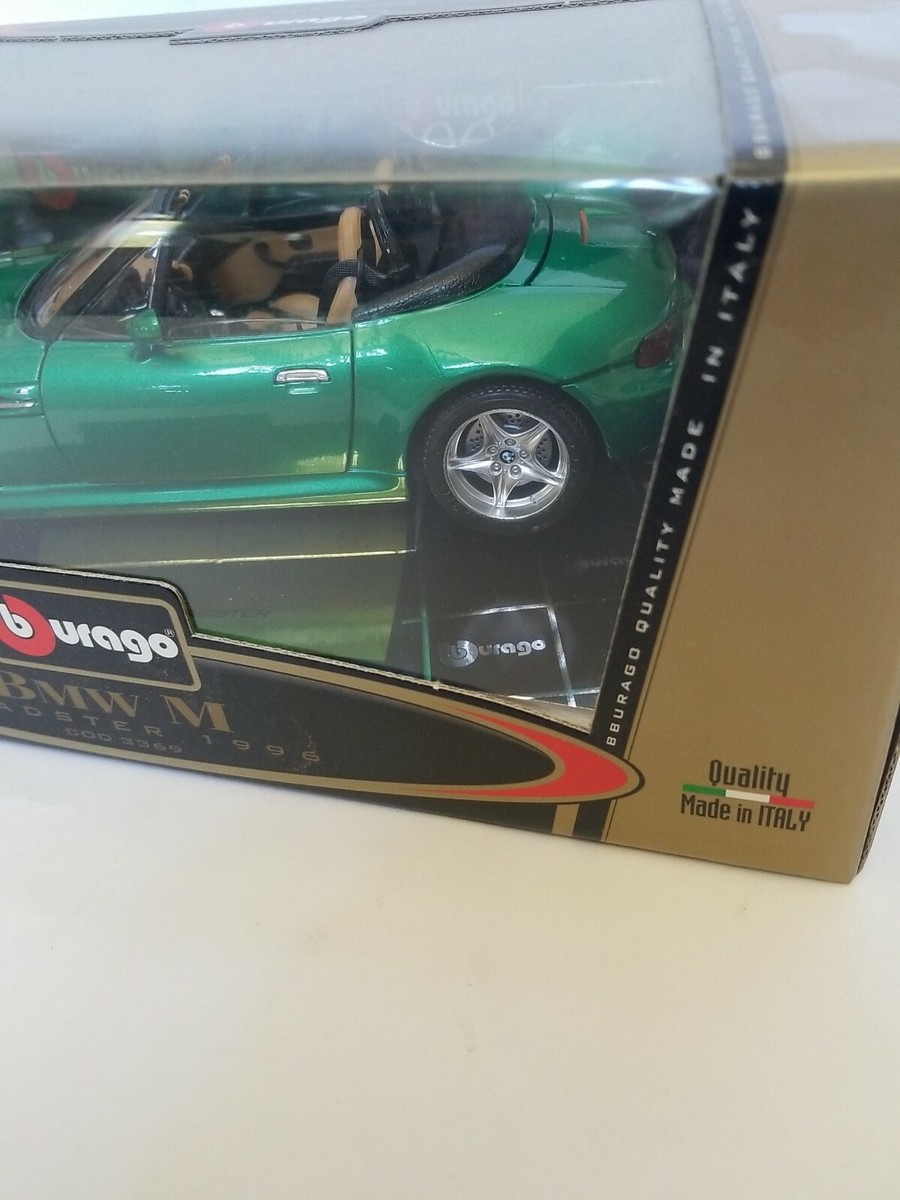 BMW M roadster 1:18 MADE BY burago made in Italy | eBay