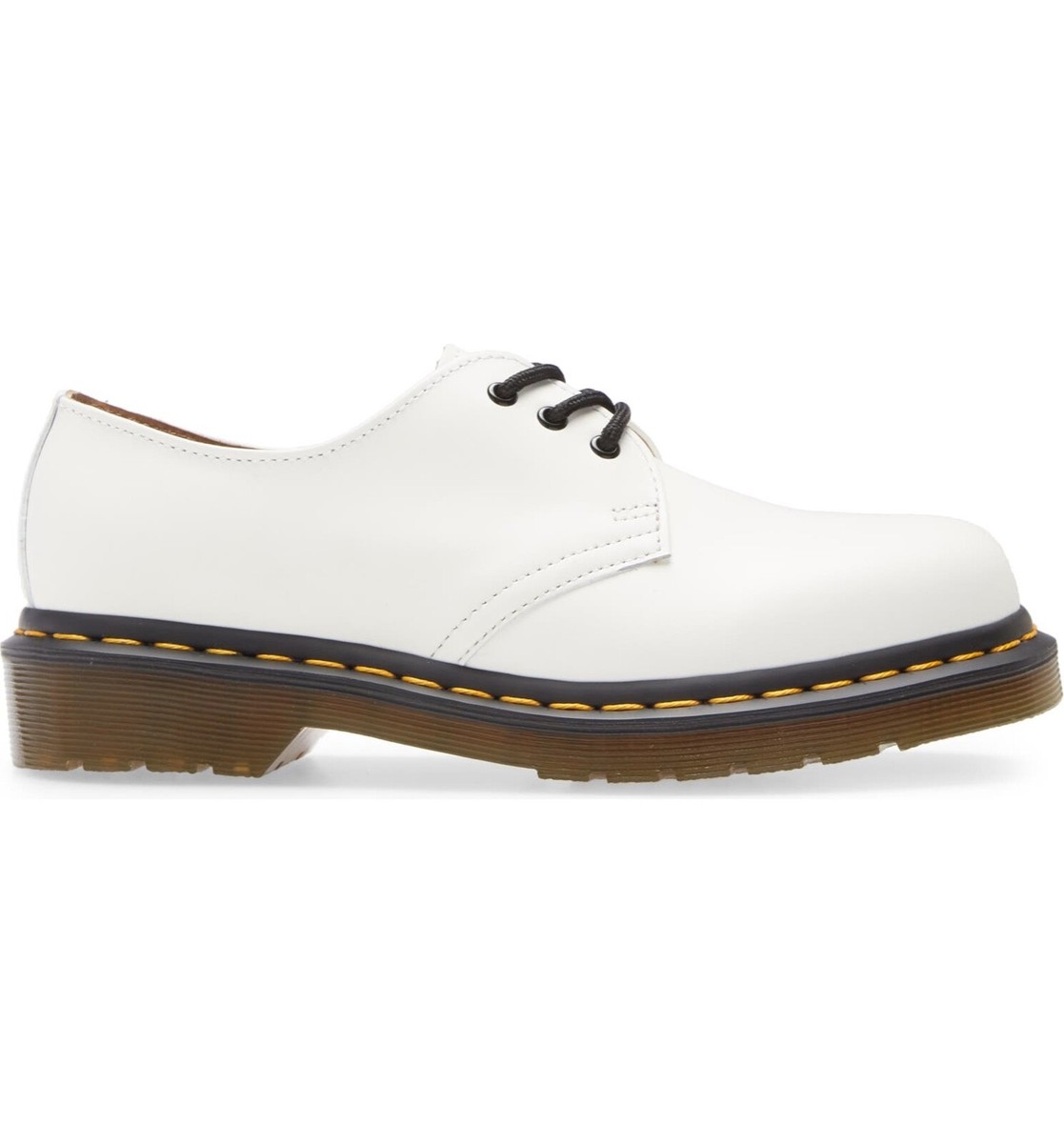 Dr. Martens 1461　27.0 Dr Martens 1461 White Smooth Leather Oxford Shoe Mens sz 9 EU42