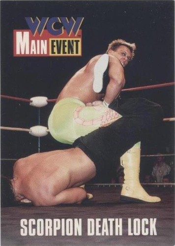 WWE WWF STING 1995 CARDZ WCW MAIN EVENT SCORPION DEATH LOCK #57 | eBay
