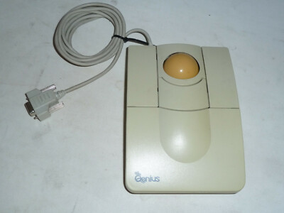 Genius Maus mit Treakball Modell HiTrak Serial
