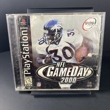NFL GameDay 2000 (Sony PlayStation 1, 1999) With Manual And Disk - NOT OG CASE