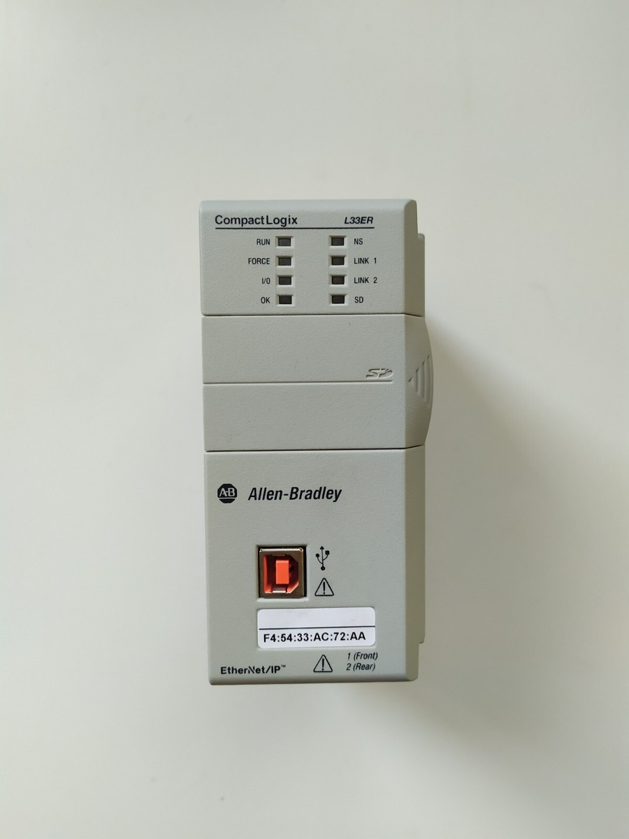 Allen Bradley 1769-L33ER CompactLogix 2 MB ENet Controller | eBay