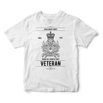 P.I.G HM British Armed Forces Intelligence Corps Veteran *016* T-Shirt