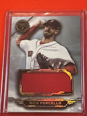 2019 Topps Triple Threads Single Jumbo Relics /36 Rick Porcello #SJR-RP4