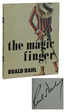 The Magic Finger SIGNED by ROALD DAHL ~ 1983 Hardcover British Fifth Impression
